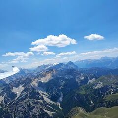 Flugwegposition um 12:01:03: Aufgenommen in der Nähe von 39030 Olang, Autonome Provinz Bozen - Südtirol, Italien in 2854 Meter